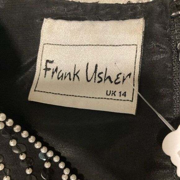 VINTAGE Frank Usher two pieces skirt/top - Picture 5 of 10